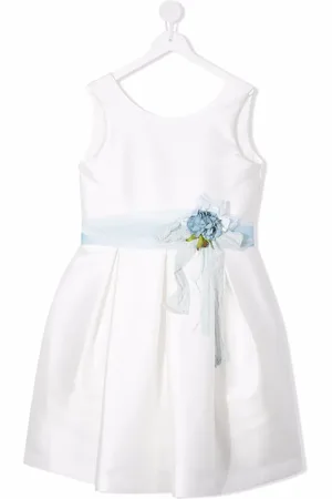 Mimilù Vestido sin mangas con aplique floral