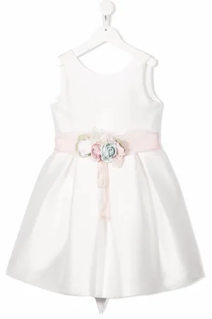 Mimilù Vestido sin mangas con aplique floral