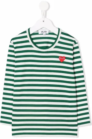Comme des Garçons Playera con parche de corazón