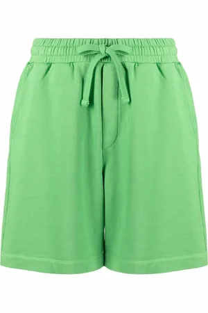 Nanushka Shorts con cordones en la pretina