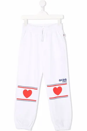 GCDS Pantalones con corazón estampado