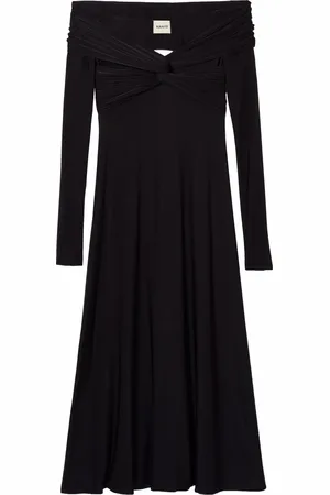 Khaite Vestido midi Cerna