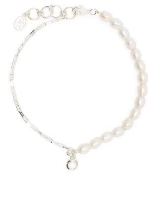 Dower and Hall Pulsera con detalle de perla