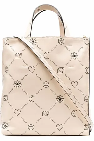 Marni Tote con logo estampado