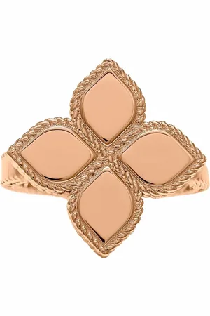 Roberto Coin Anillo Princess en oro rosa de 18kt