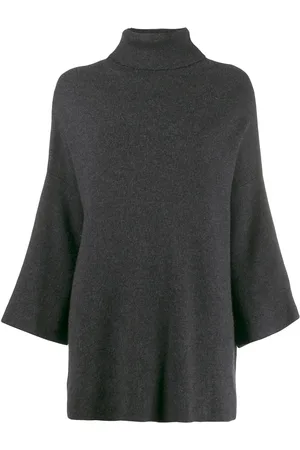 YOHJI YAMAMOTO Suéter holgado con cuello de tortuga