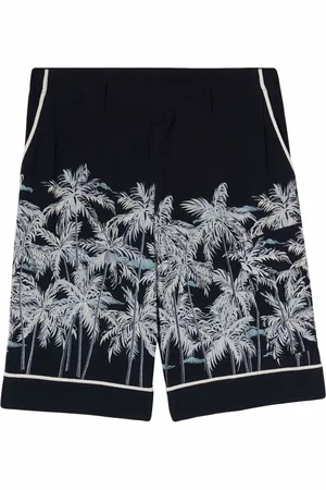 Palm Angels Bermudas con palmeras estampadas