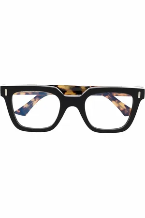 CUTLER & GROSS Lentes con armazón cuadrada estilo carey