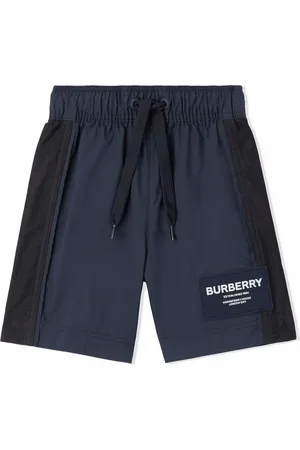 Burberry Shorts de playa con parche Horseferry