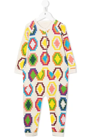MARCELO BURLON Romper Cross