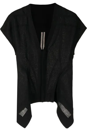Rick Owens Chaleco Naska con cuello en V