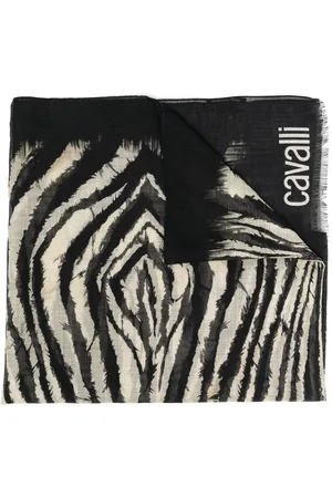 Roberto Cavalli Mascada con estampado de cebra