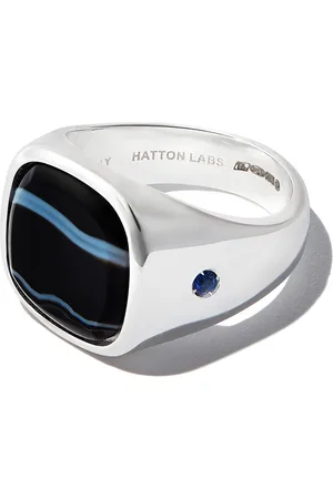 Hatton Labs Anillo de sello cuadrado