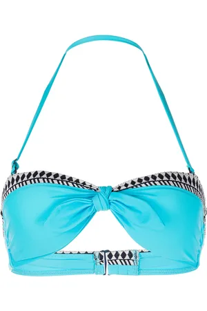 Lemlem Top de bikini Lena estilo bandeau