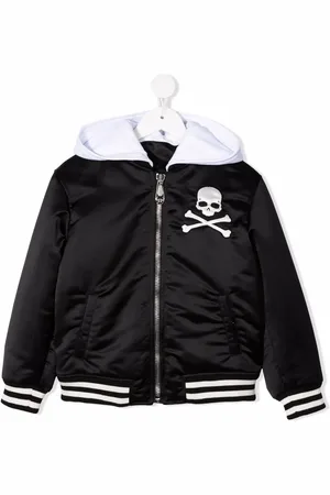Philipp Plein Chamarra bomber con capucha