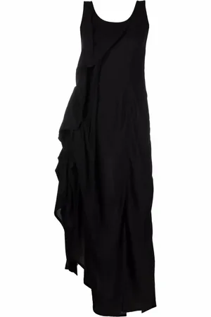YOHJI YAMAMOTO Vestido con volantes