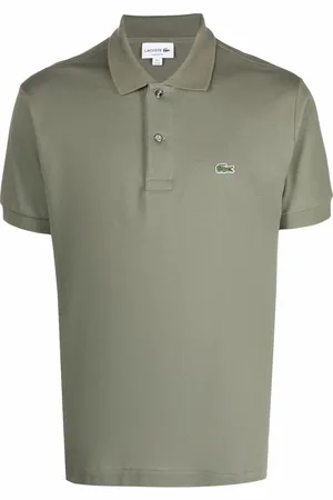Lacoste Playera tipo polo con parche del logo