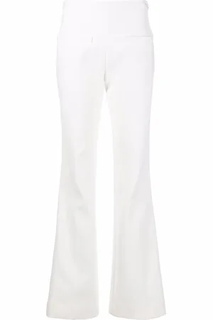 Courrèges Pantalones de vestir acampanados