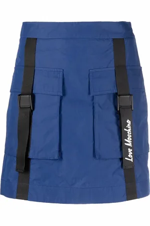 Moschino Falda cargo de cintura alta