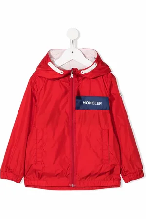 Moncler Chamarra con parche del logo