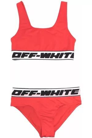 OFF-WHITE Bikini con franja del logo