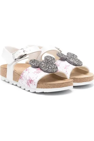 Moa Sandalias de x Disney con aplique de glitter
