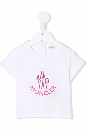 Moncler Playera con logo estampado