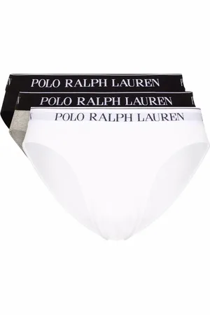 Ralph Lauren Juego de tres piezas de ropa interior con logo en la pretina