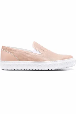 Casadei Tenis slip-on con logo en relieve