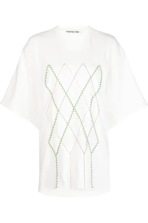 Andersson Bell Playera oversize con bordado