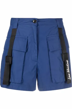 Moschino Shorts cargo con tiro alto