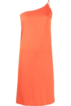 Dsquared2 Vestido midi con hombros descubiertos
