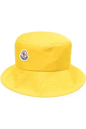 Moncler Gorro de pescador con parche del logo
