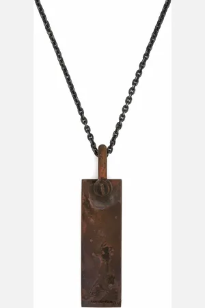 PARTS OF FOUR Collar con dije de placa