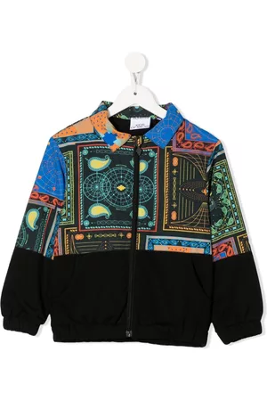 MARCELO BURLON Sobrecamisa con diseño patchwork