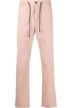 PT Torino Pantalones chino con cordones en la pretina