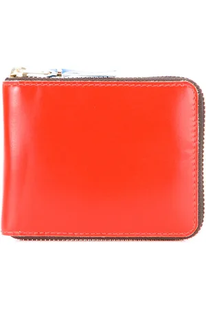 Comme des Garçons Cartera con cierre de diseño colour block