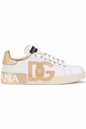Dolce & Gabbana Tenis Portofino con logo estampado