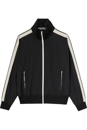 Palm Angels Chamarra deportiva con logo estampado