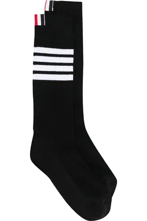Thom Browne Calcetines largos con motivo 4-Bar