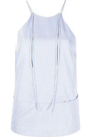 JEJIA Camiseta con rayas estampadas