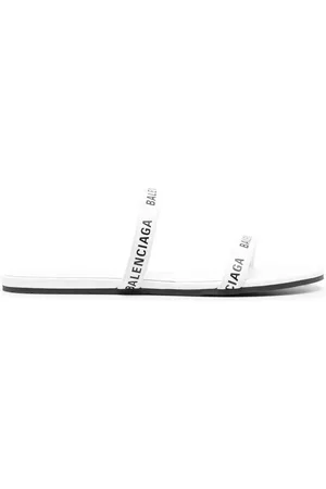 Balenciaga Sandalias con tiras y logo estampado