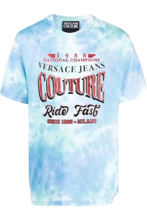 VERSACE Playera con eslogan estampado