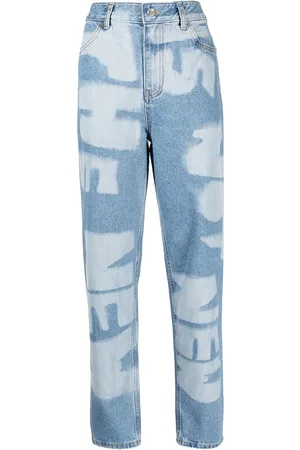 Ader Error Jeans con eslogan