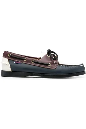 SEBAGO Zapatos top sider con diseño color block