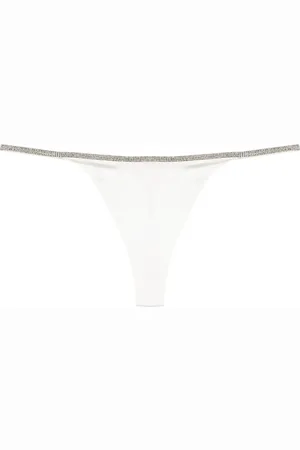 Nué Notes Tanga con detalles de cristal