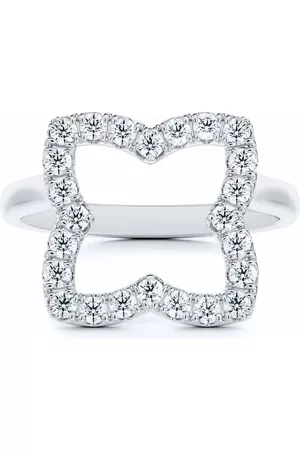 De Beers Anillo Enchanted Lotus en platino