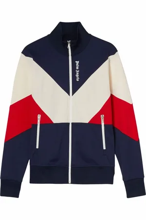 Palm Angels Chamarra deportiva con diseño color block