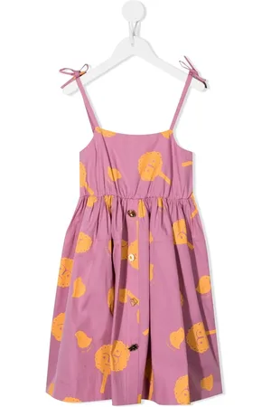 REJINA PYO Vestido Esme con árbol estampado