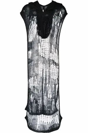 Rick Owens Poncho tejido Spider